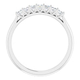 14K White 1/3 CTW Natural Diamond Anniversary Band